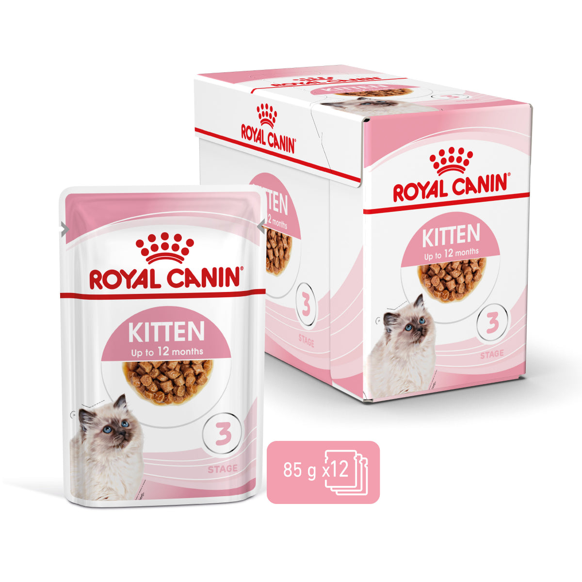 Royal Canin Kitten Instinctive in Salsa 12x85gr Royal Canin Kitten Instinctive in Salsa 12x85gr